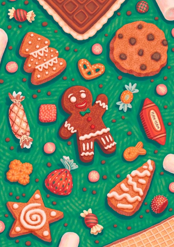 Christmas sweets created by Atmosferna