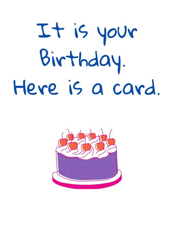 Card Giving Because it's their Birthday created by My Touch