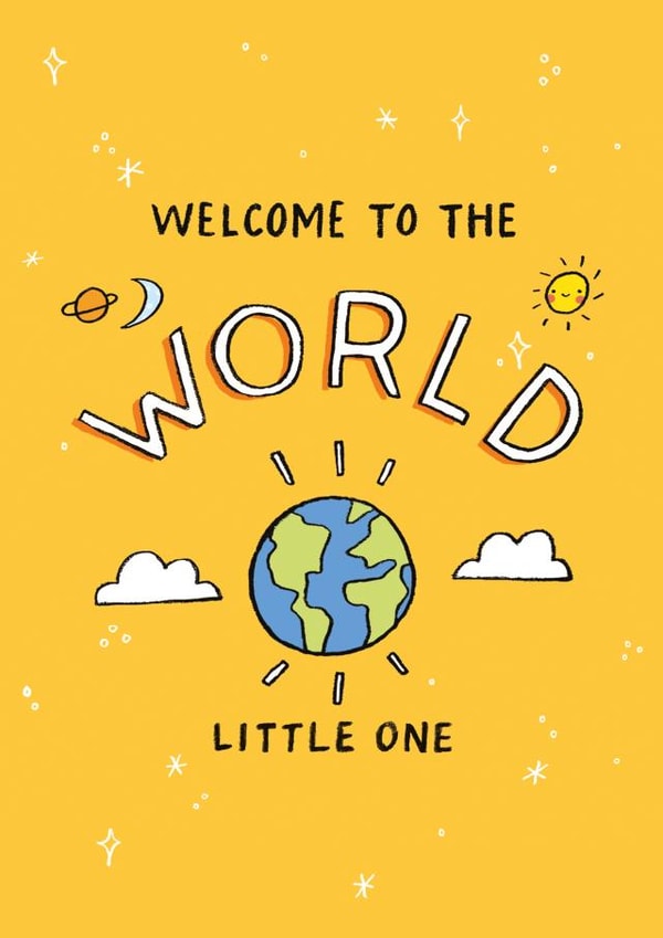 New baby card created by Katie Moody