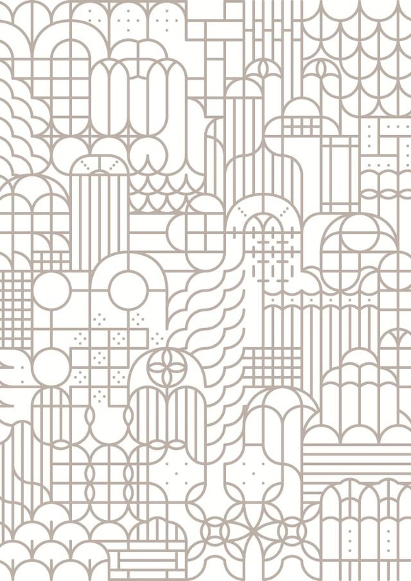 London Window Design Greeting Card created by Yijing Li