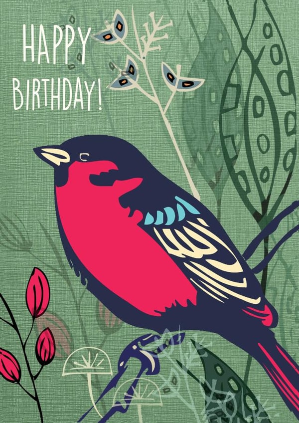Bird Birthday Card created by Rocket68