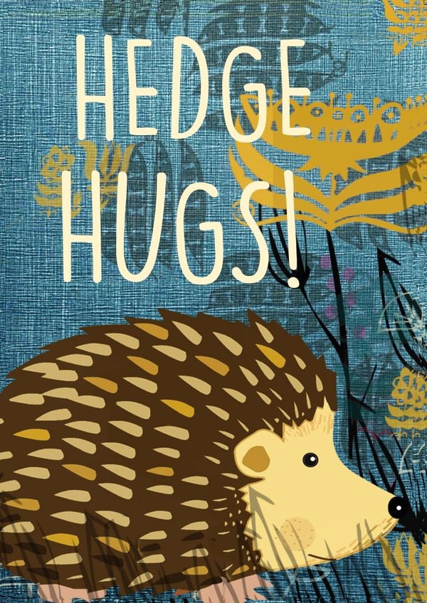 Hedge Hugs Card created by Rocket68