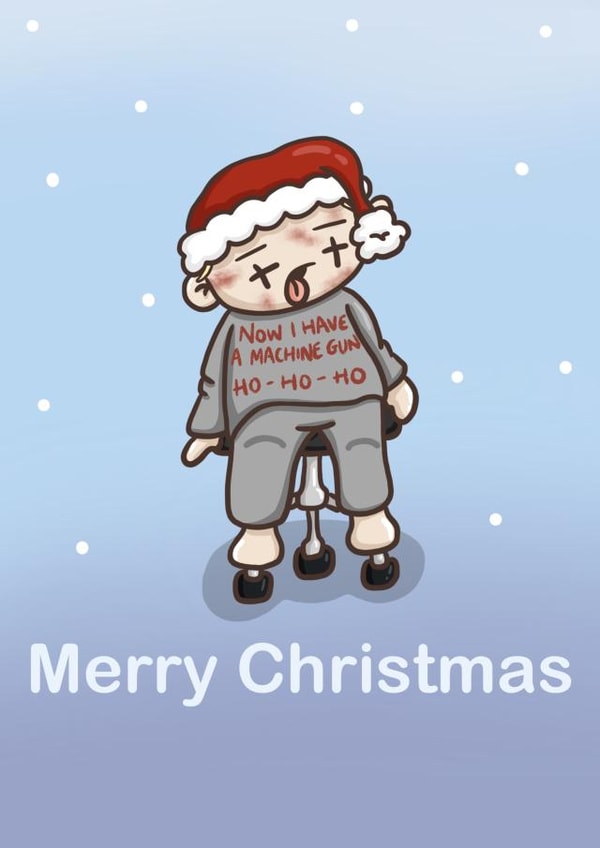 Die Hard Merry Christmas created by Katy Tregs