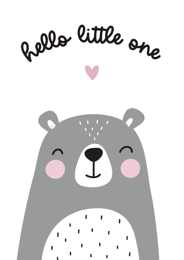 Hello little one! created by Honey & Bee