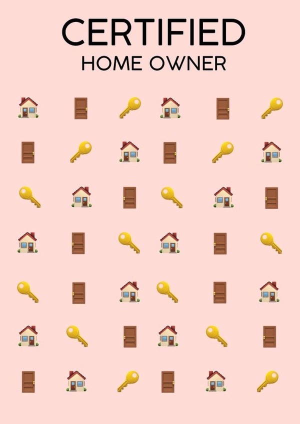 Certified home owner created by Lisa Wardle