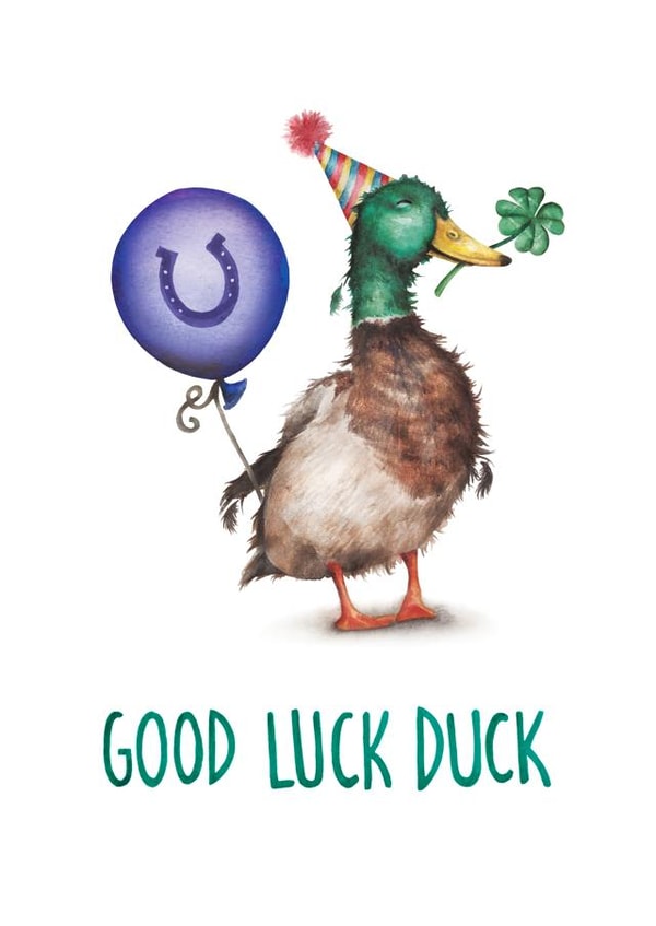Good Luck Duck created by Citrus Bunn
