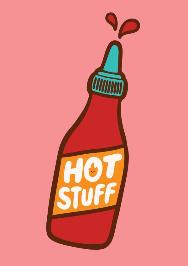 Hot Stuff Chilli Sauce Love created by Evannave