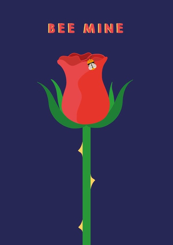 Bee Mine created by Zabby Allen