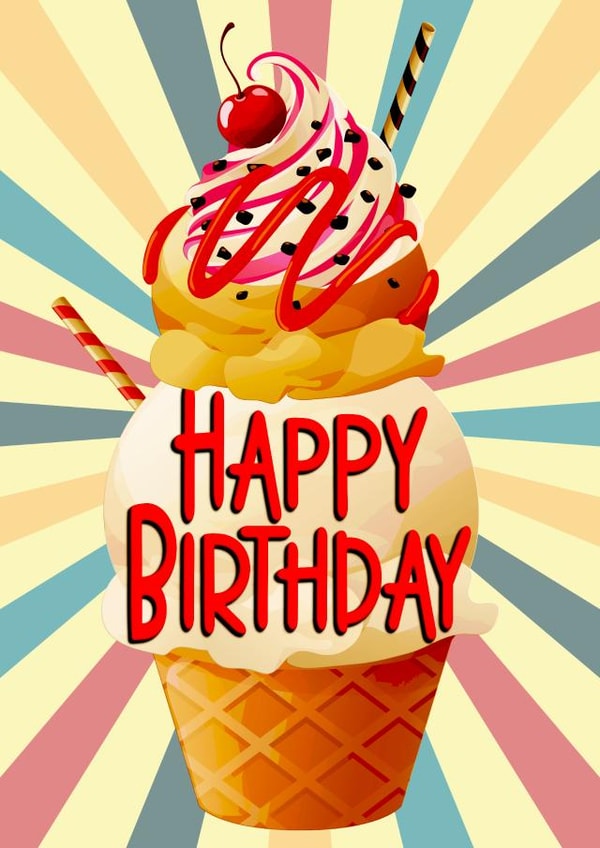 Super scrumptious birthday card! created by CardandFast