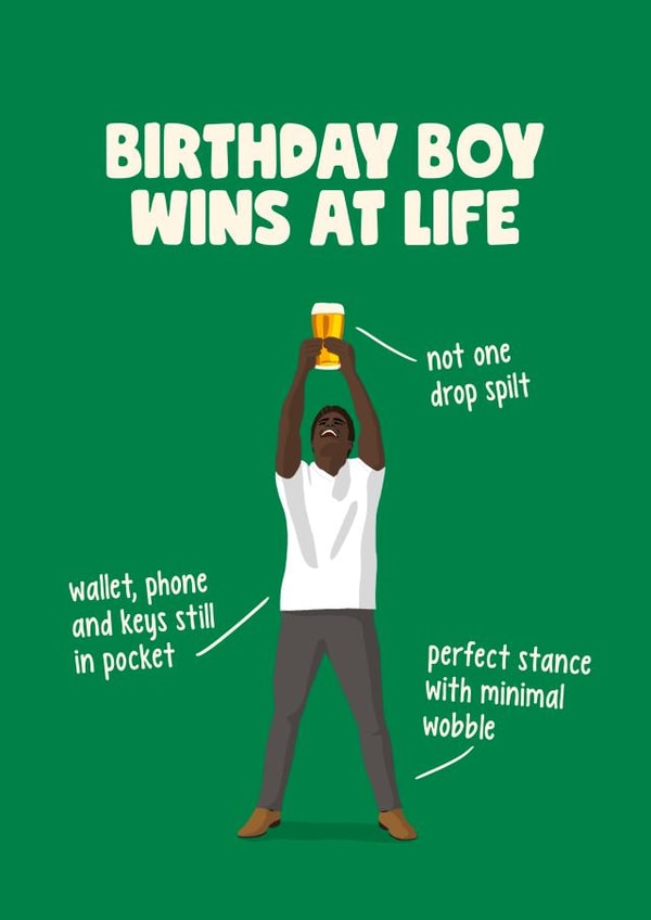 Birthday Boy Wins At Life 1001 created by Sassy Sarah