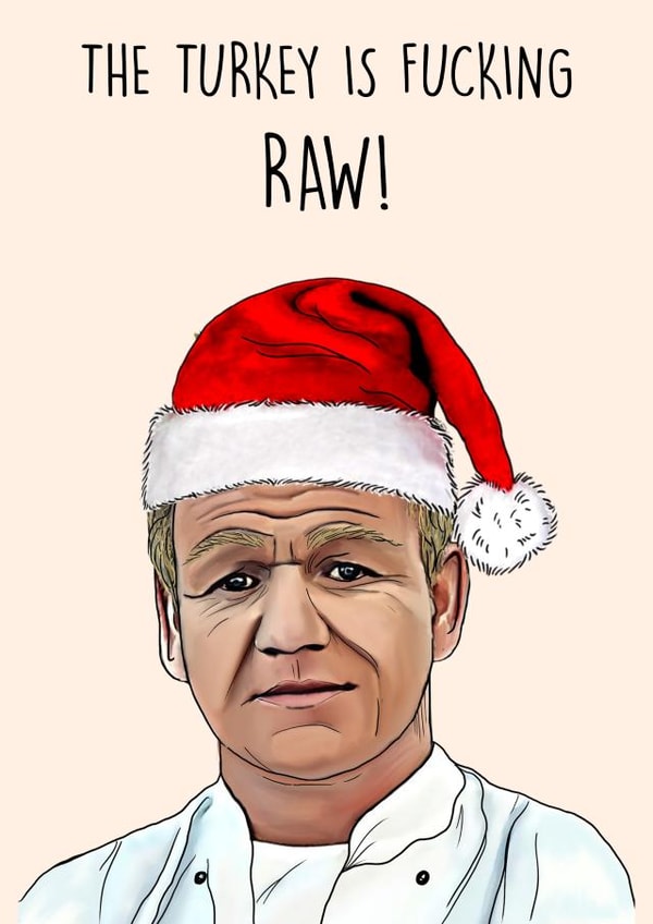 Gordon Ramsay Christmas created by Poppy & Mabel