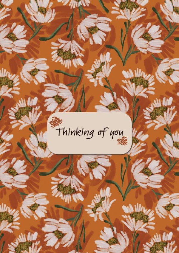 Thoughtful Daisy Card created by Juliana Dabague