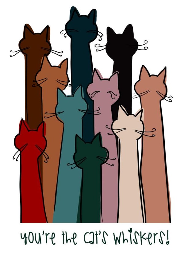 You're the cat's whiskers! created by Kit Made It