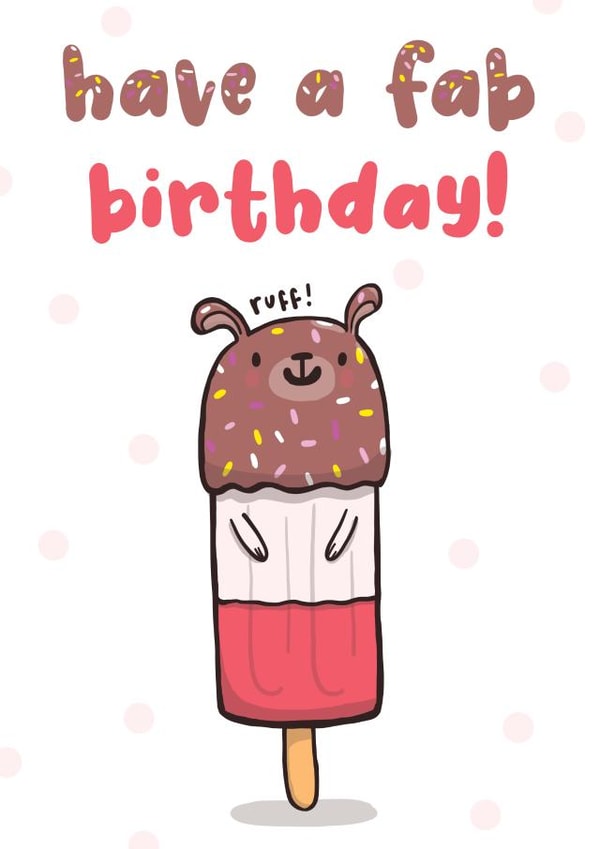 Fab Lolly Birthday Wishes created by Sarah-Anne Brown