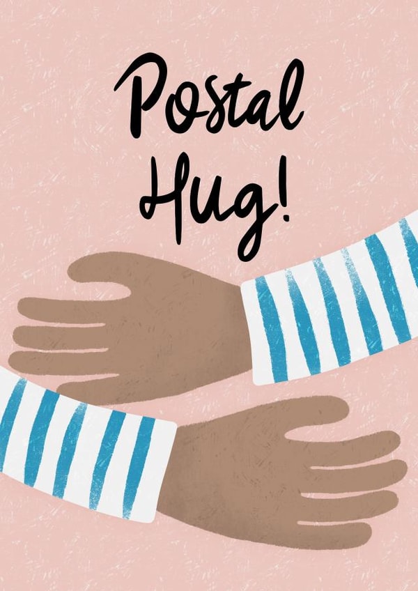 Postal Hug created by Hannah Boulter