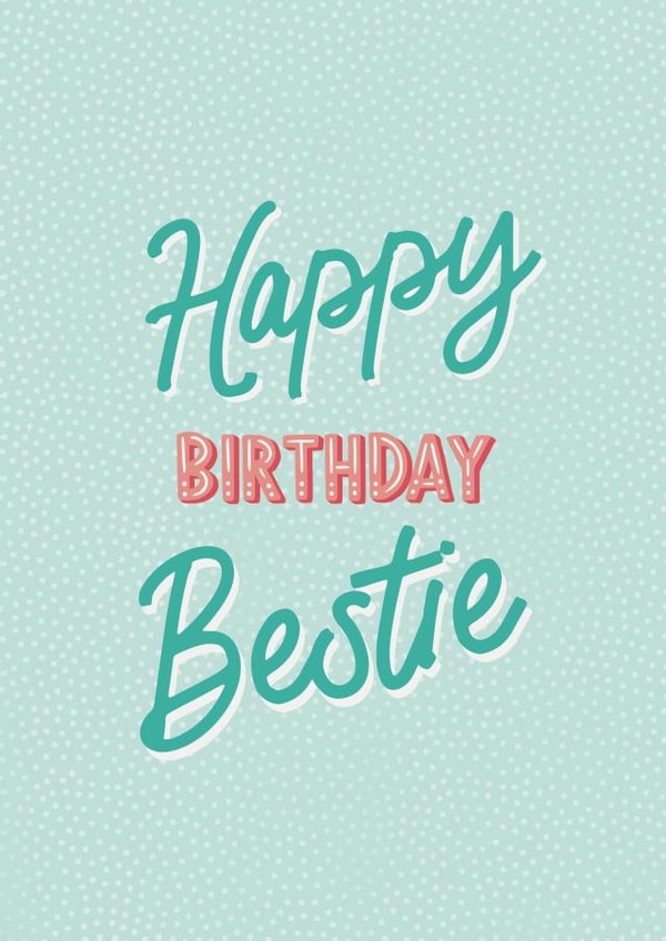 Birthday Bestie Card created by Amy V Packham Art
