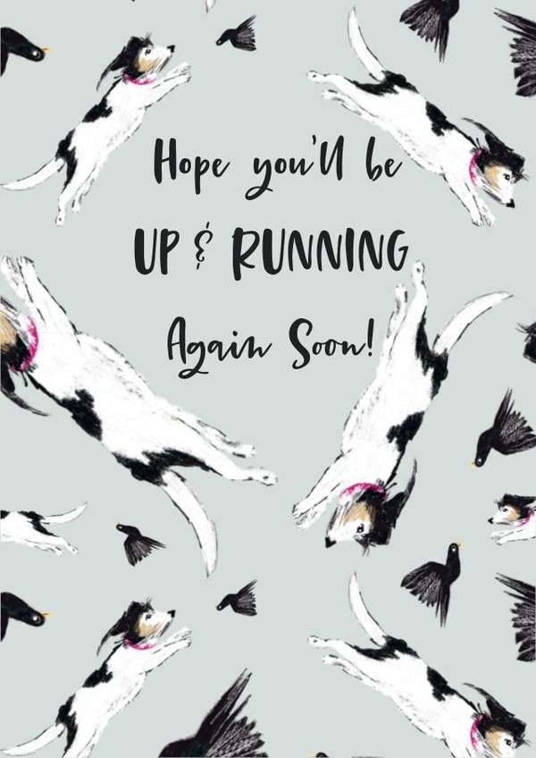 Recovery Get Well card created by Jo Scott Art