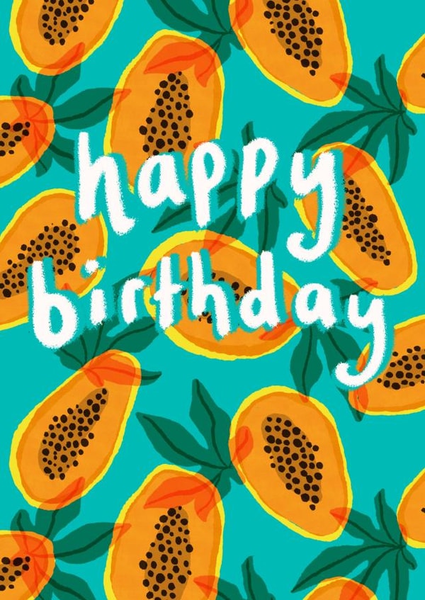 Papaya Birthday  created by Salty Siren Studios 