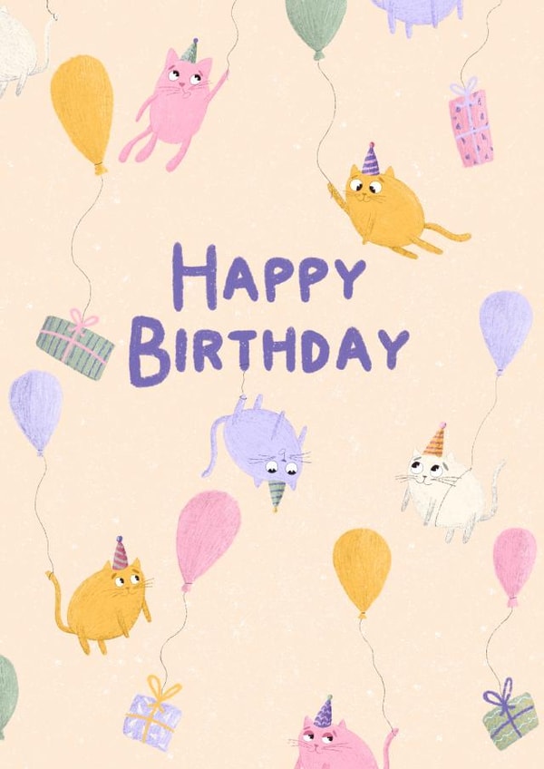 Happy Birthday created by Diana Malinovskaya