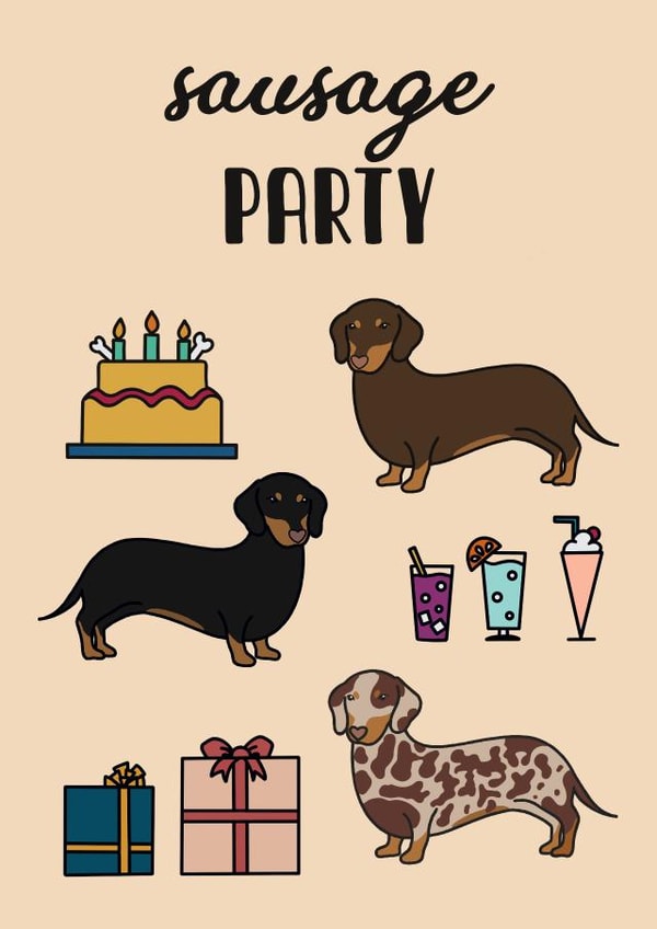 The party sausages created by Sosig