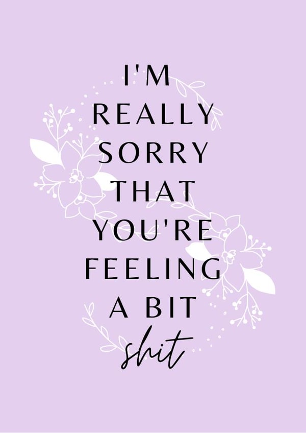 Sympathy card created by Alina Designs