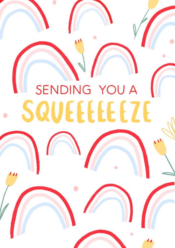 Sending you a squeeze card created by Leah Alefounder Illustrations