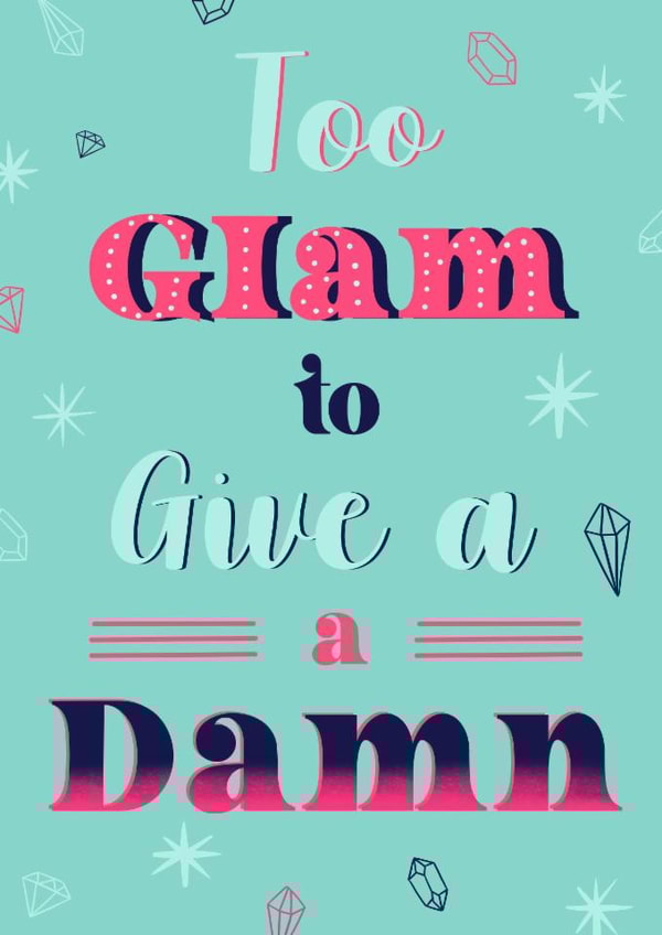 Too Glam created by Lisa Anne