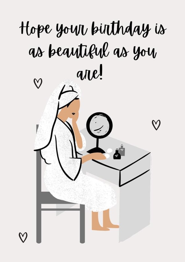 Have a beautiful birthday! created by Custom Card Co Shop