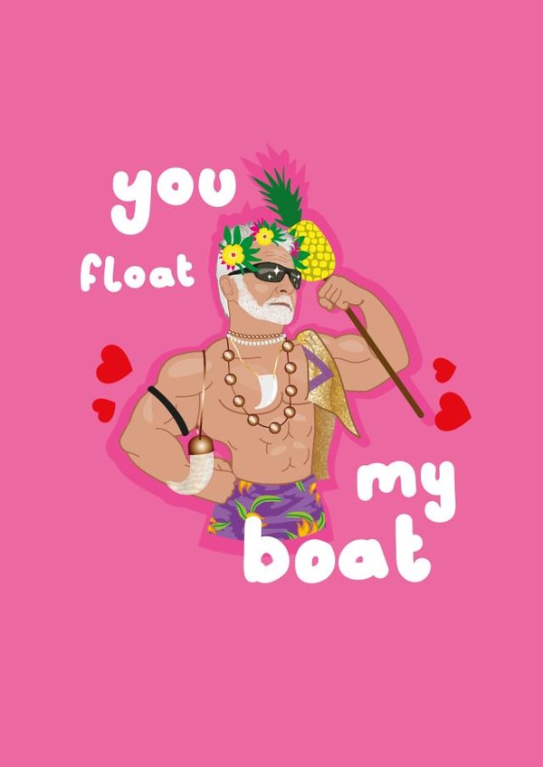Captain Lee 'You Float My Boat' Below Deck Card created by PonyChops