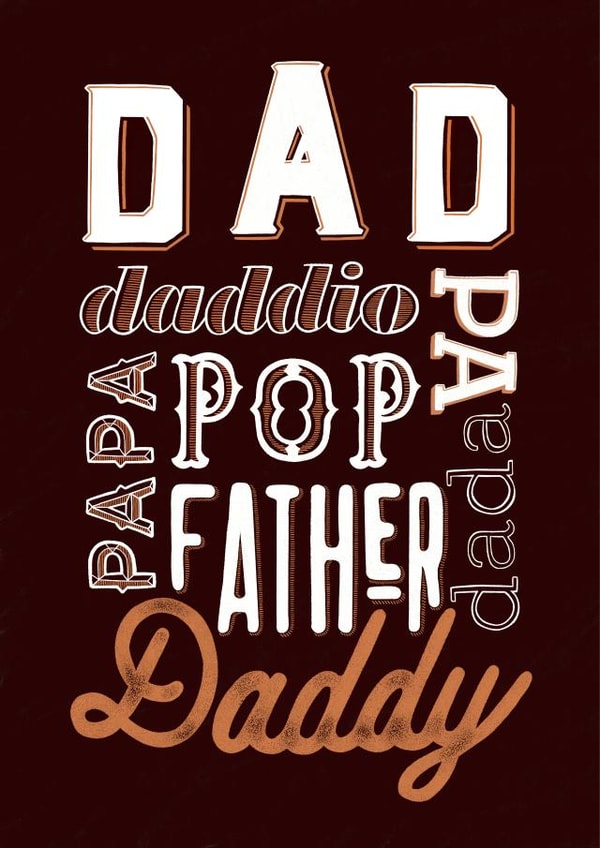 Dad birthday and Father’s Day card created by JH DSNR