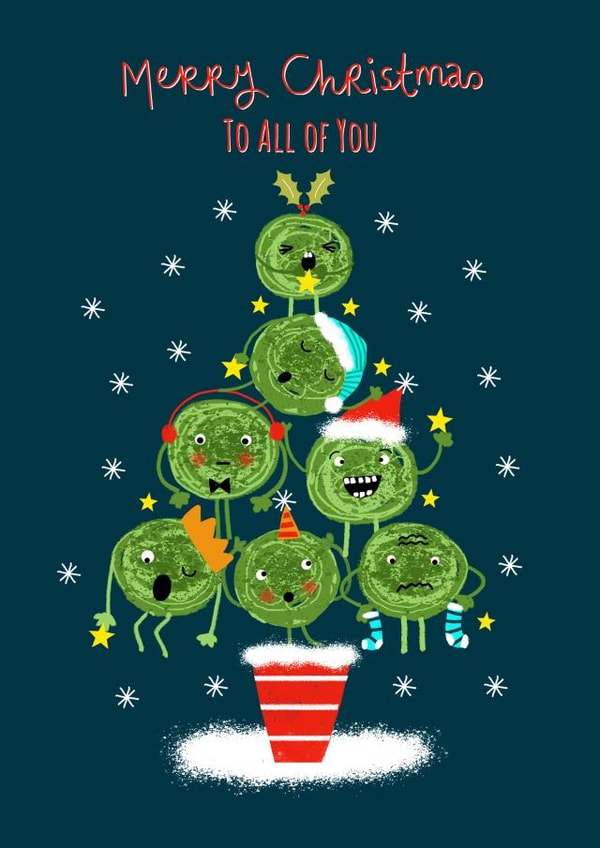 To All Of You Sprout Christmas Tree created by Lindsay loves to draw