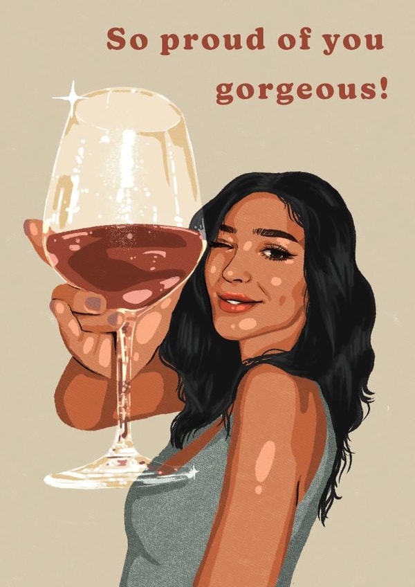 So Proud Of You Gorgeous Celebration Card created by Kate Styling