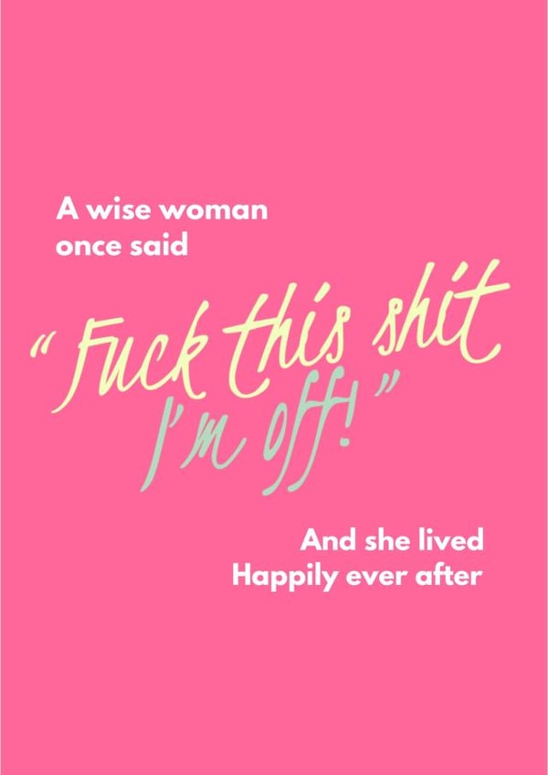 A cheeky leaving card for colleague created by CreatedbyMe Sean