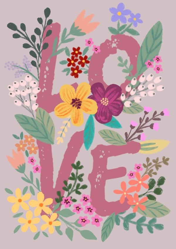 Love Flowers created by Lili's Papers Co.