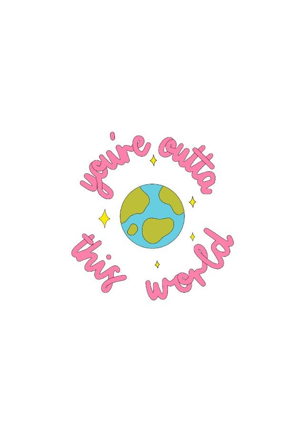 You’re Outta This World created by Aimee McFadden