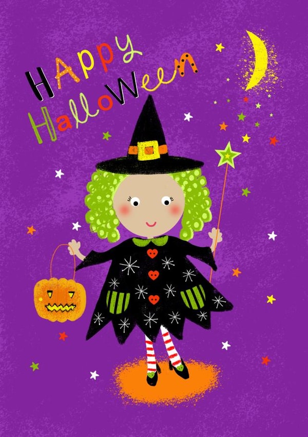Halloween Witch created by Lindsay loves to draw