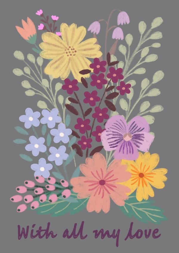 With all my Love created by Lili's Papers Co.