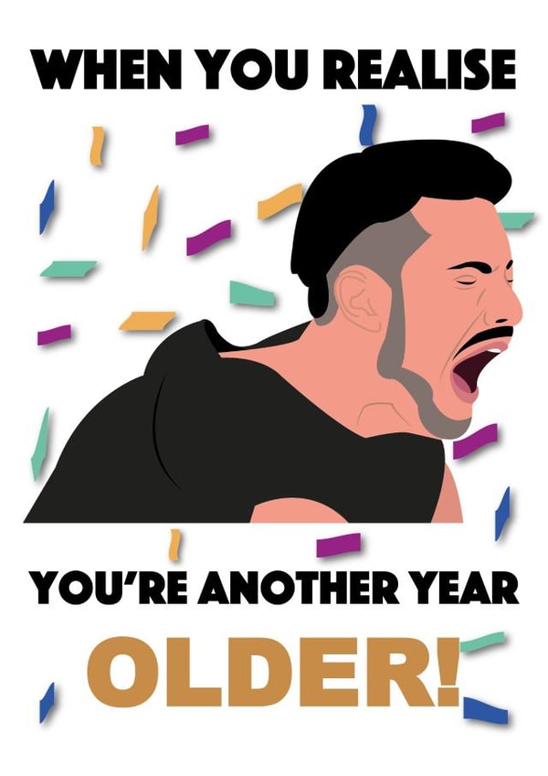 Another year older birthday card created by R&M Designs