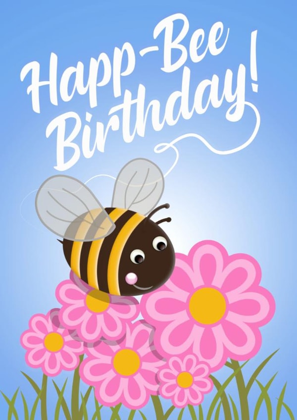 Bumble Bee Birthday created by Planet Pals