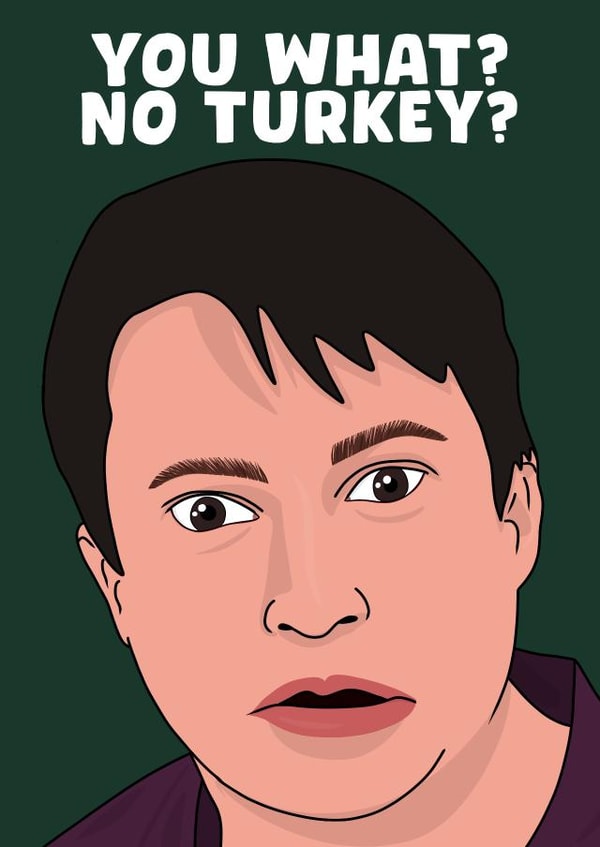 No Turkey? created by Pink + Pip