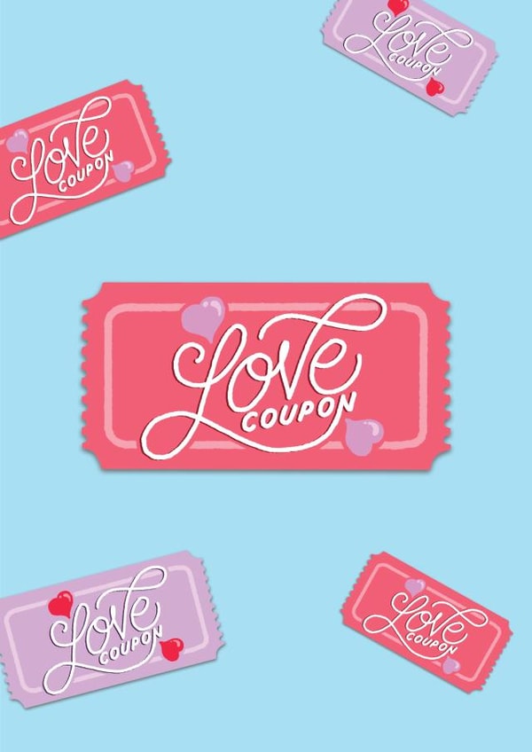 Love Coupon created by Jack Gudgin