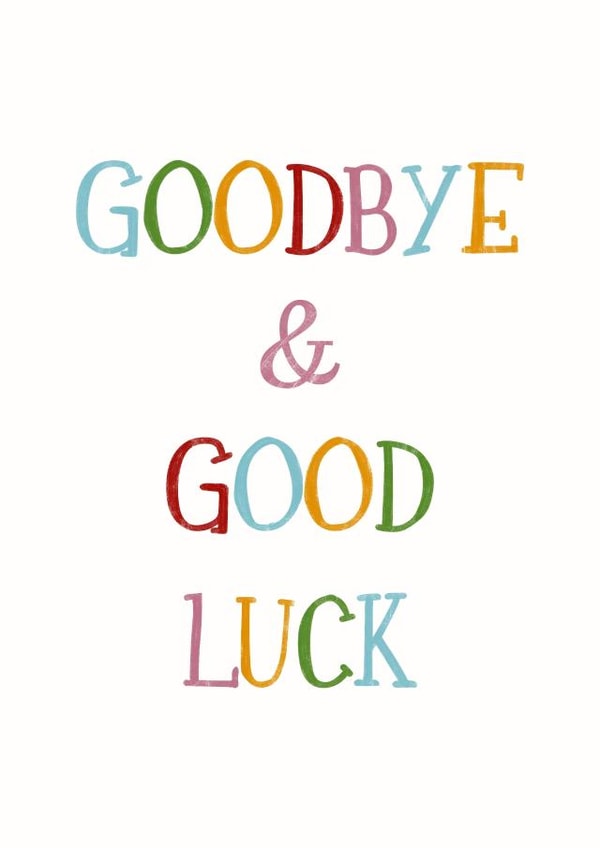 Good luck leaving wishes  created by Silky Rose Design