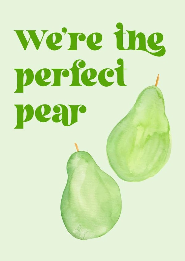 The Perfect Pear created by naimy studios