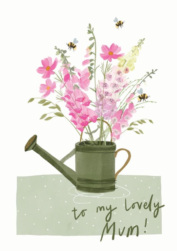 Lovely Mum Card created by Hannah Owen Illustrates