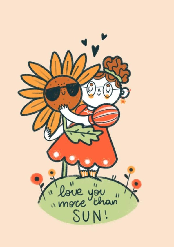 Spreading love card created by elisa_bochicchio