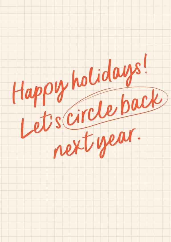 Circle Back created by @tikkled.pink