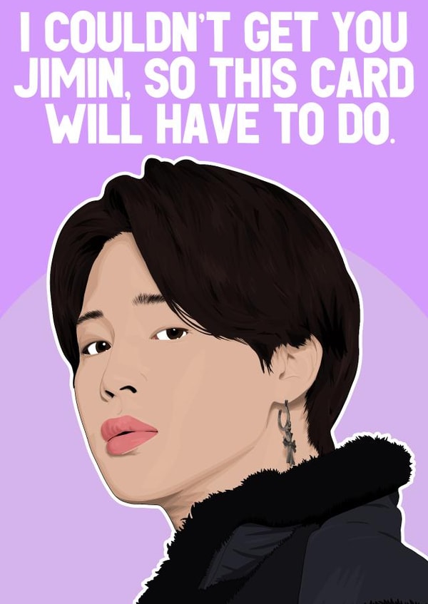 Jimin BTS created by Pink + Pip