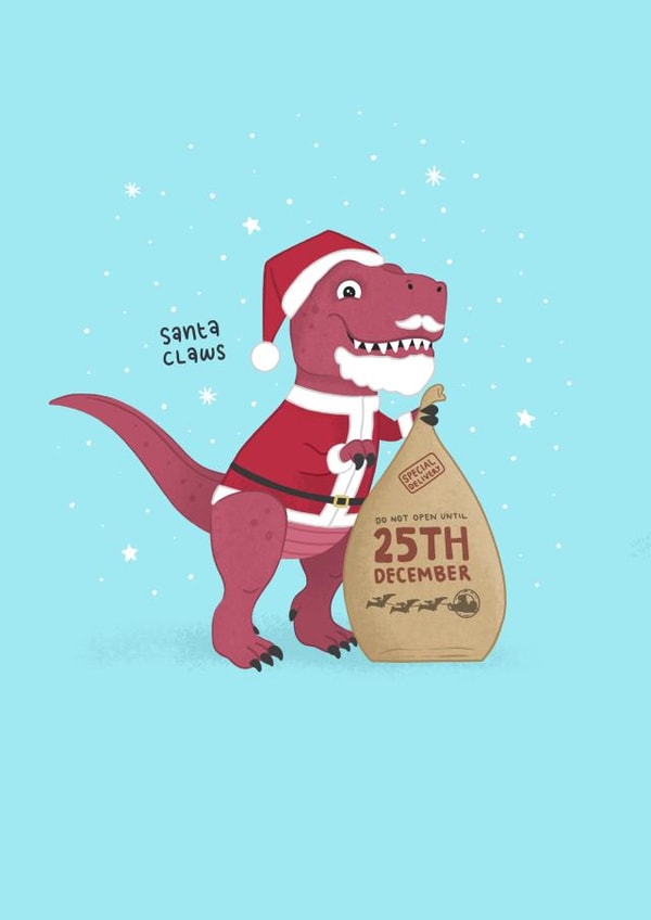 Santa Claws created by Blue Kiwi Design