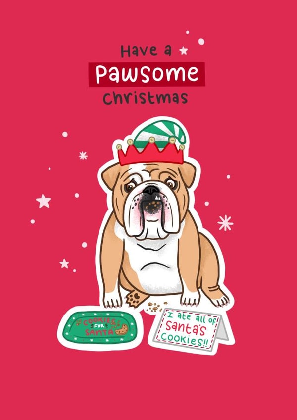 Have a Pawsome Christmas 1006 created by Blue Kiwi Design