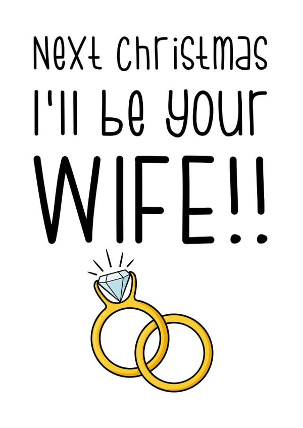 Next Christmas I'll Be Your Wife!! created by The Laughing Sloth